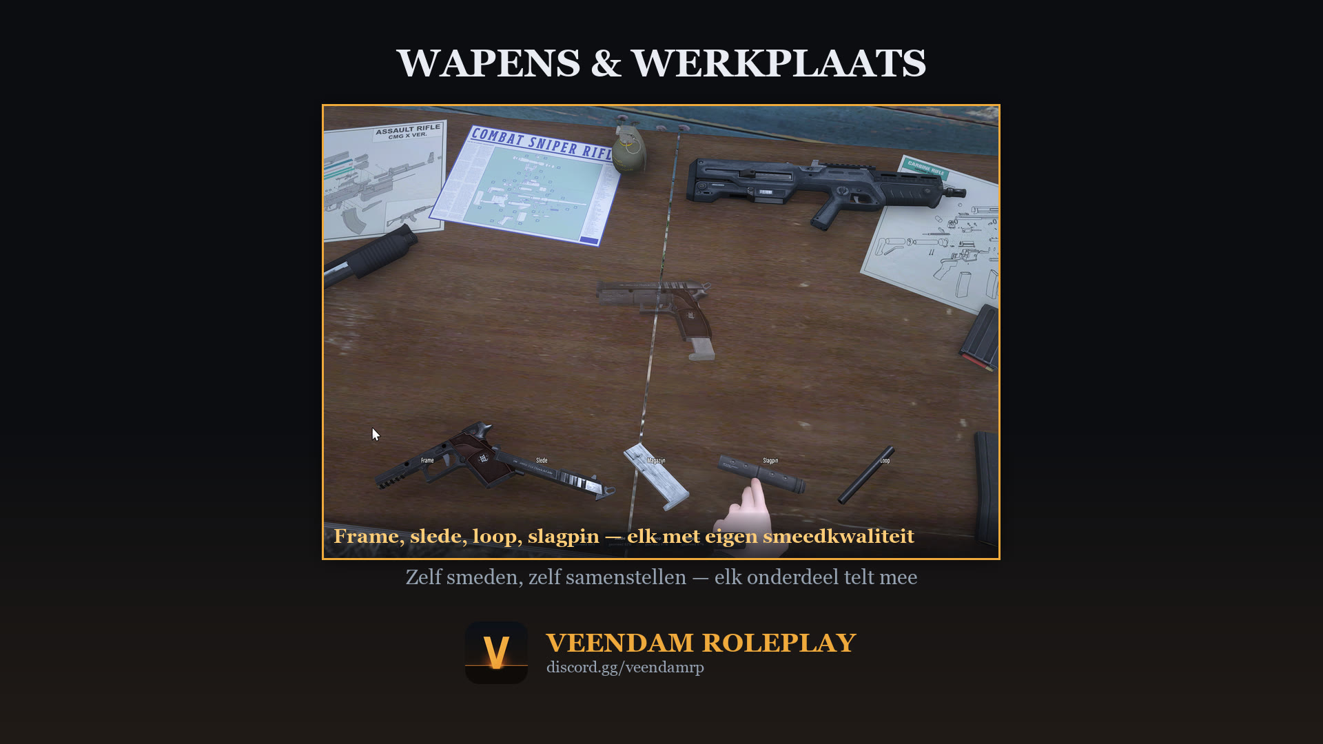 Wapens en werkplaats