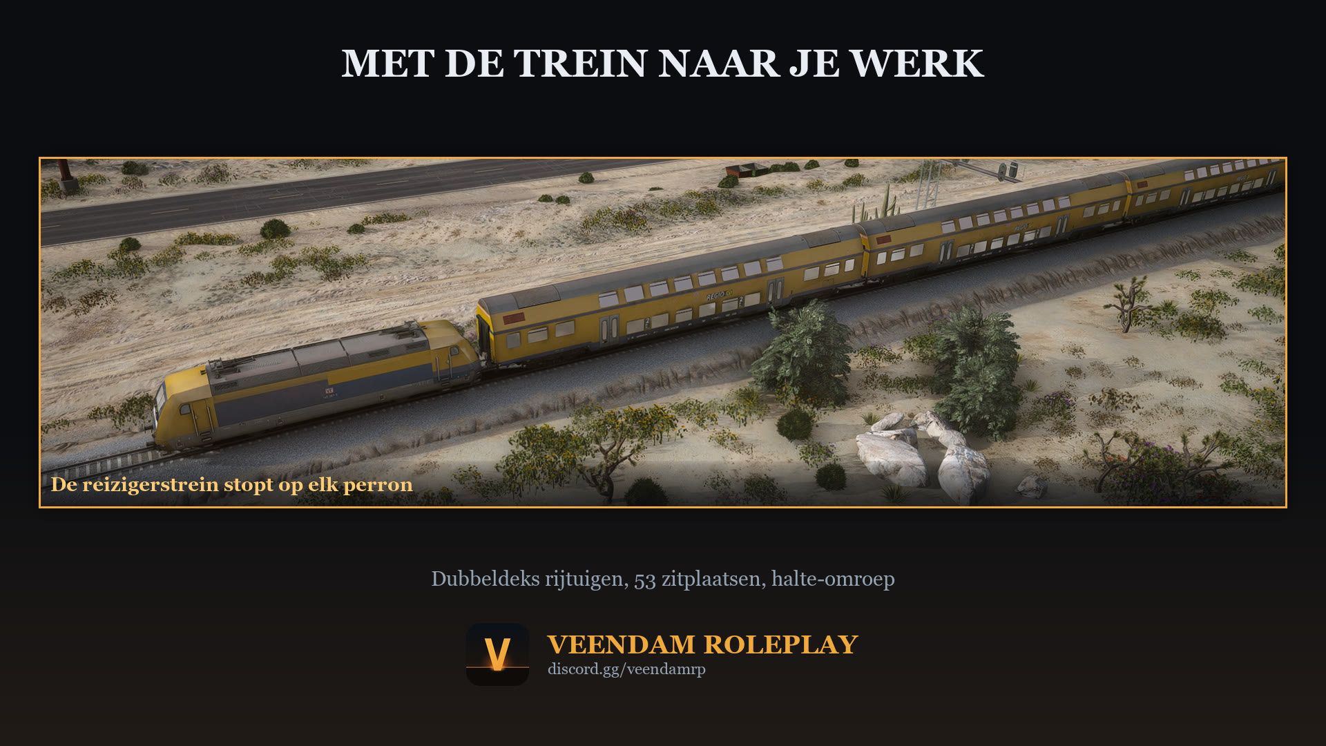 Met de trein naar je werk