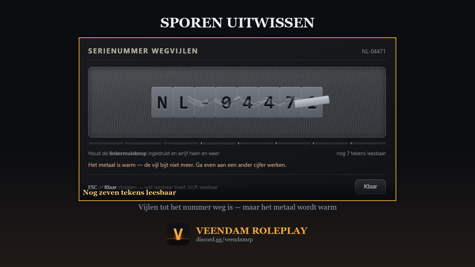 Sporen uitwissen